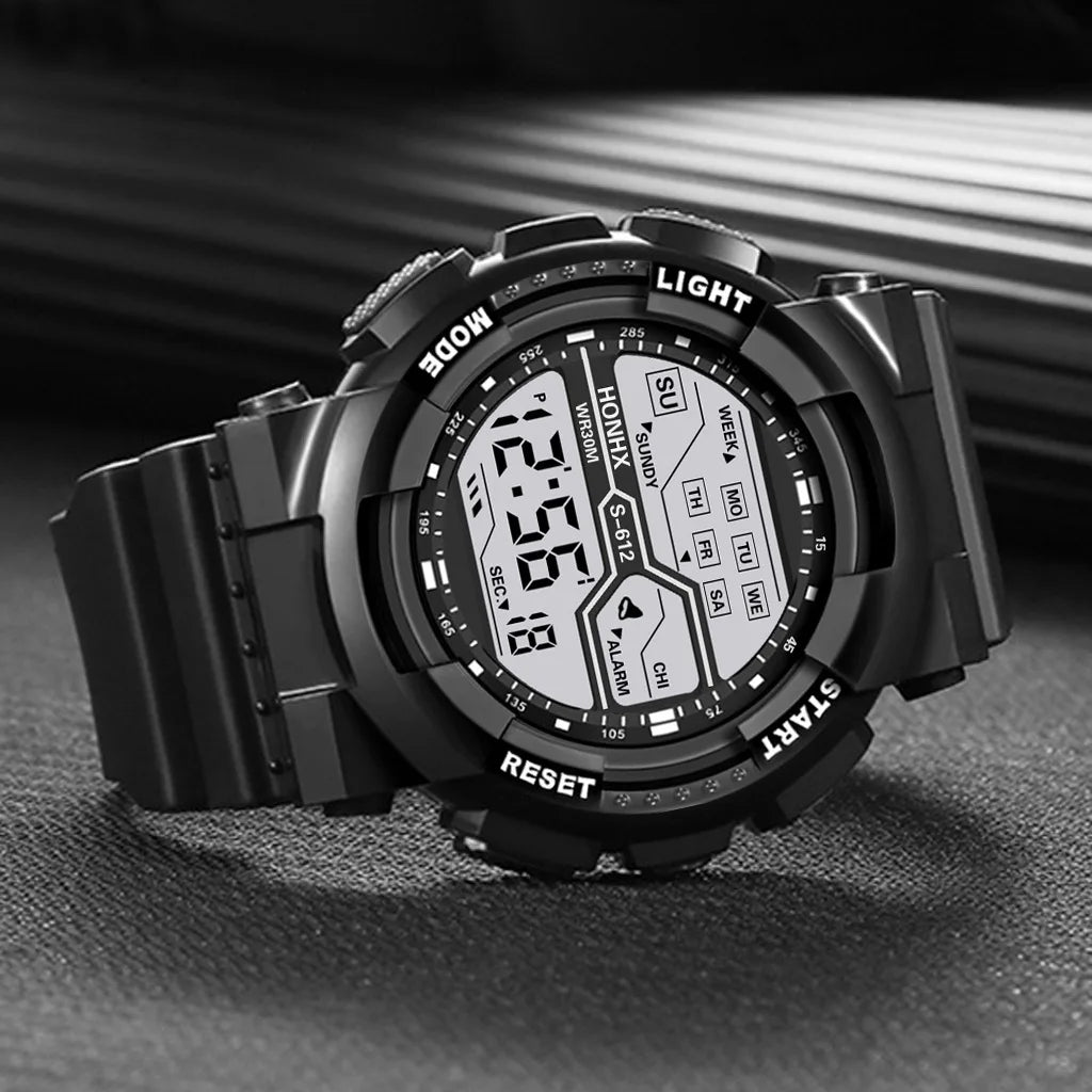 Reloj Digital LED Deportivo MAYZHISU Militar Hombre