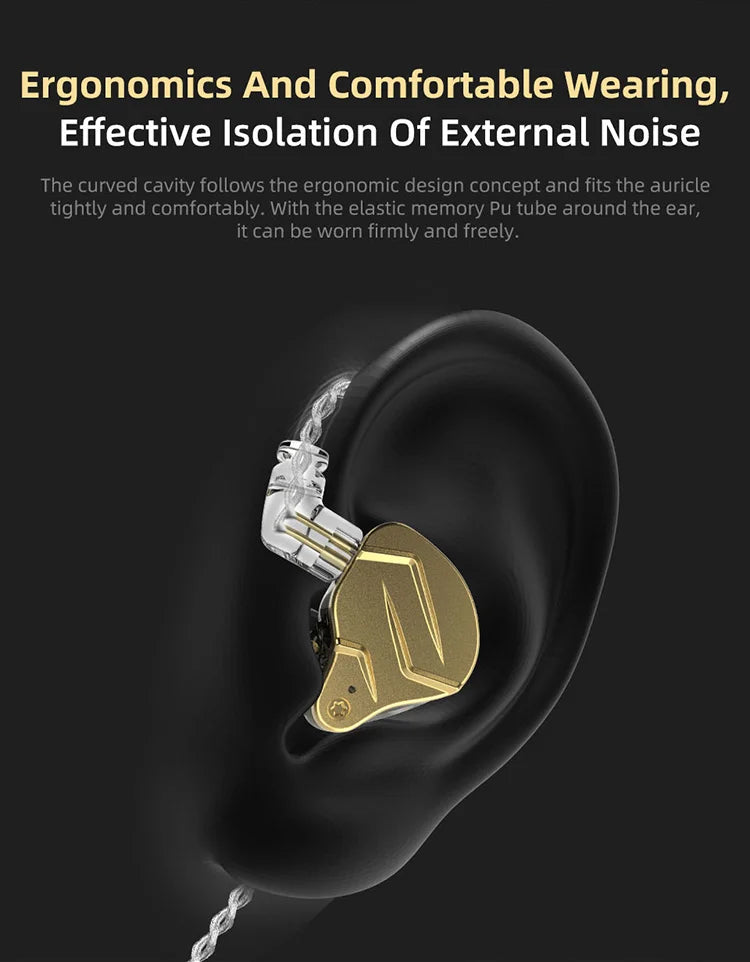 KZ ZSN Pro X Auriculares Híbridos de Metal
