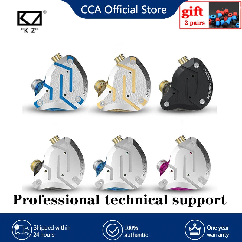KZ ZS10 Pro Auriculares Híbridos HiFi Deportivos