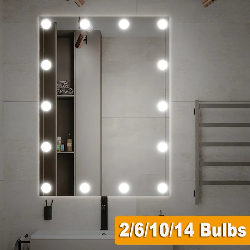Bombillas LED para Espejo de Maquillaje con USB