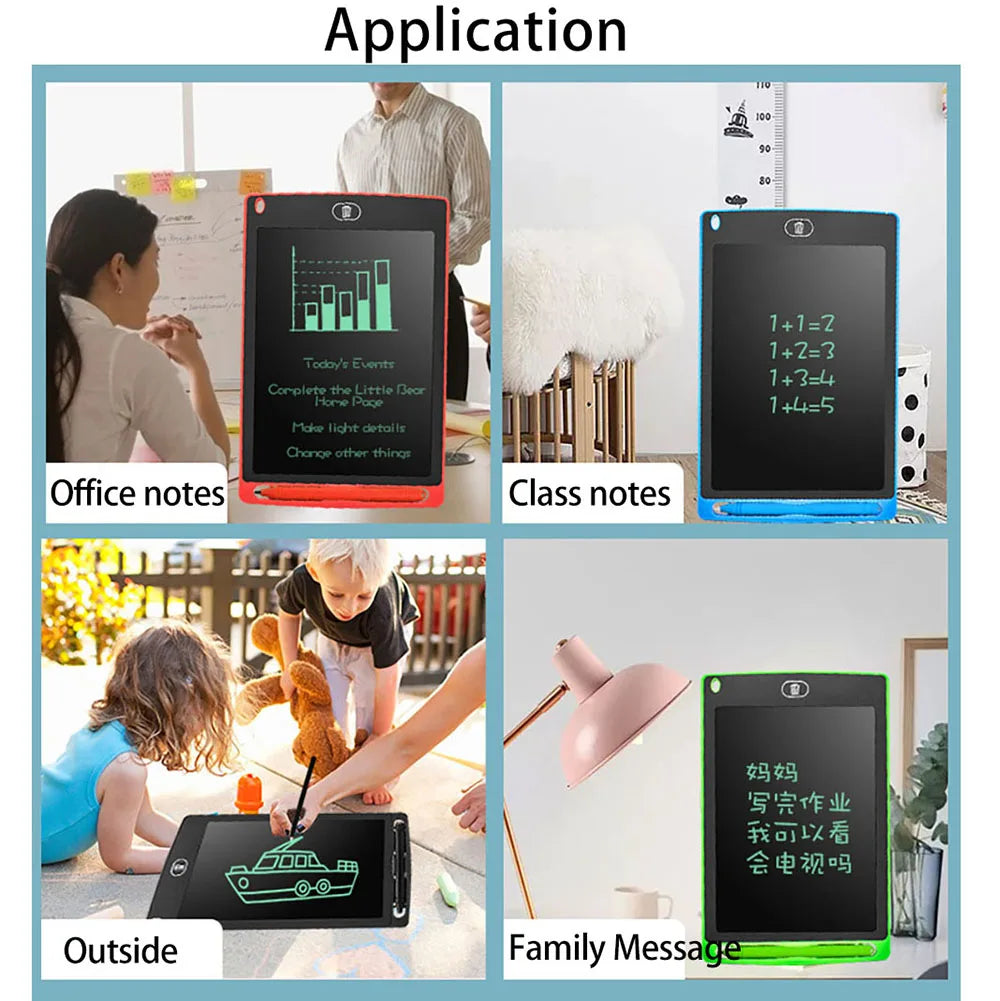 Tablero de Dibujo Electrónico LCD 8.5 / 12 Pulgadas para Niños