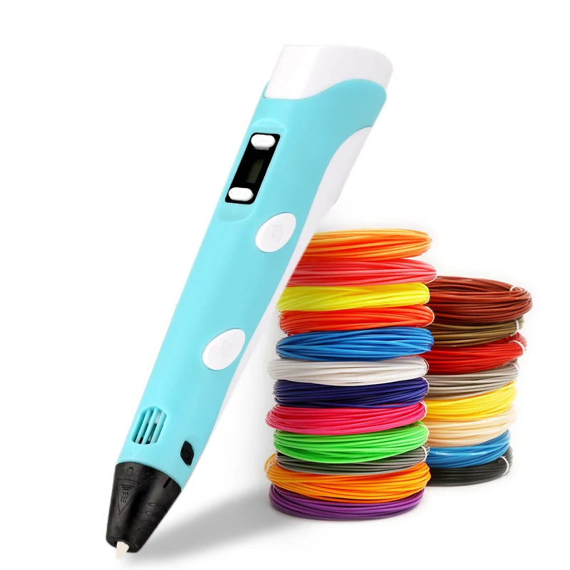 Bolígrafo de Impresión 3D DIY con Pantalla LCD para Niños