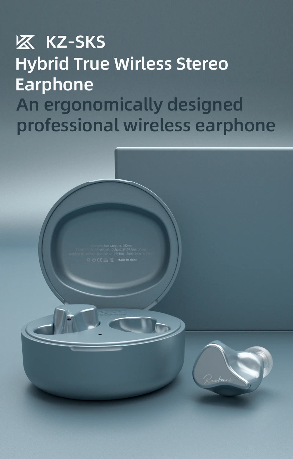 KZ SKS Auriculares TWS Control Táctil Bluetooth