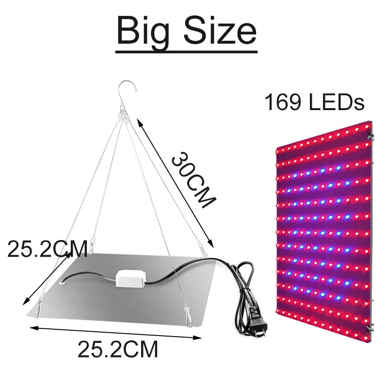 Lámpara LED de Cultivo para Plantas Espectro Completo