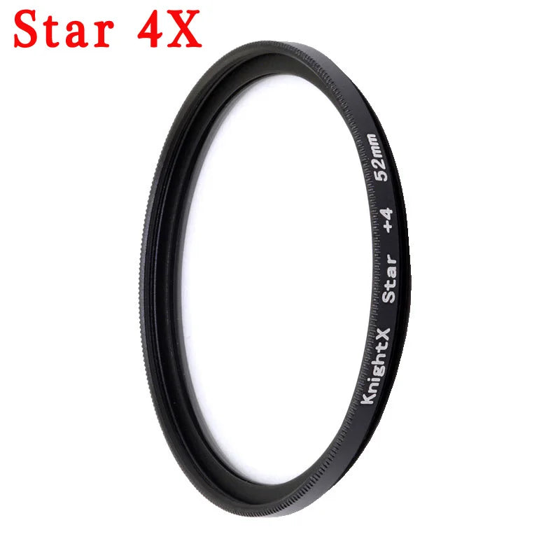 KnightX Filtros y Lentes 52mm para Teléfono Cámara Profesional
