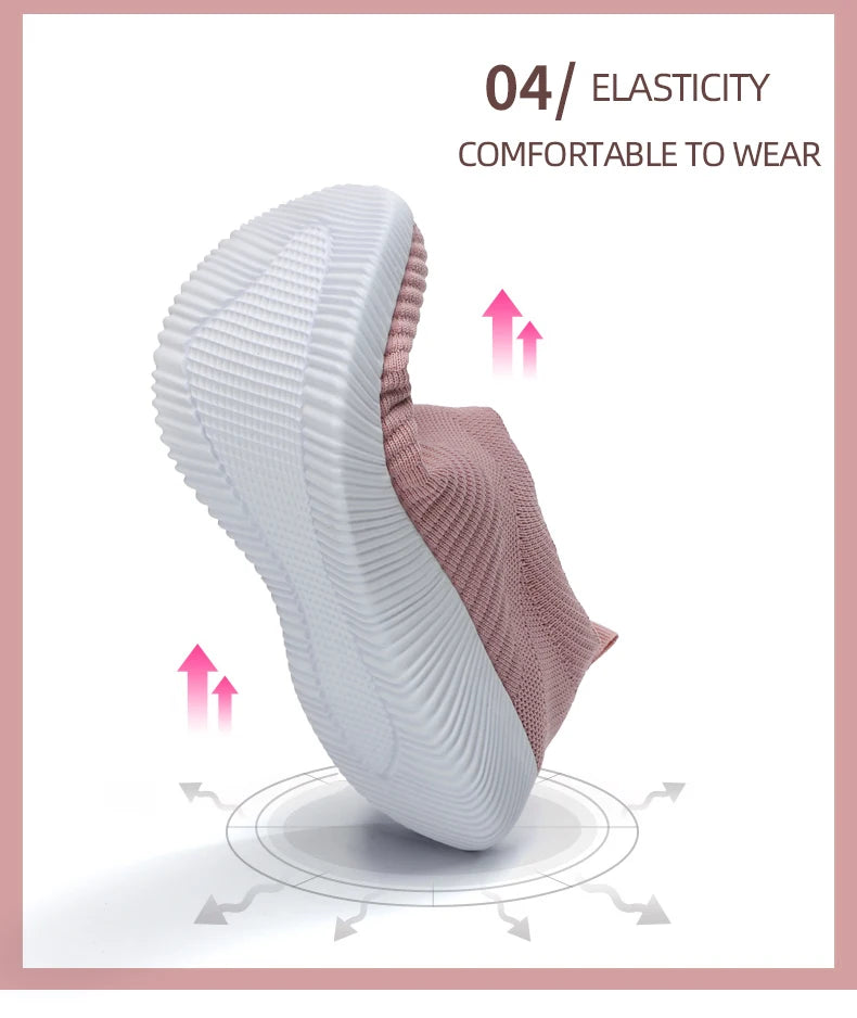 Zapatos vulcanizados para mujer, zapatillas de deporte de alta calidad para mujer, zapatos planos sin cordones, mocasines para mujer de talla grande 42, zapatos planos para caminar