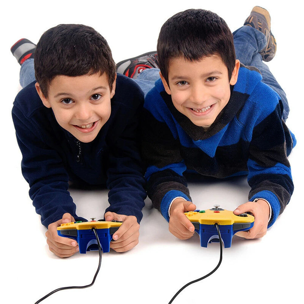 Mando con cable USB N64 mando de mando para Mac ordenador PC mango USB Gamepad