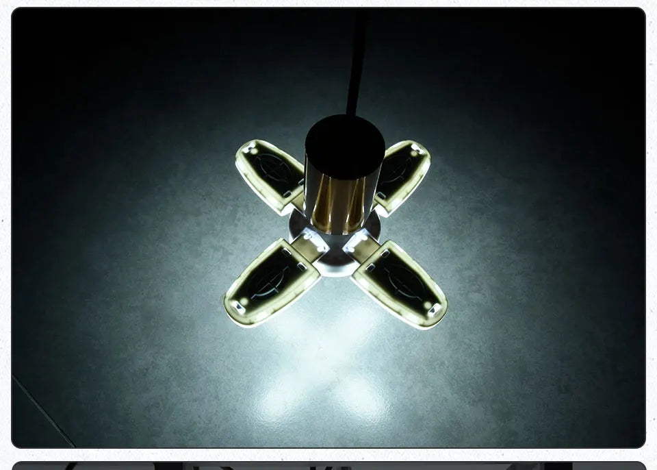 Bombilla LED E27 Plegable para Techo con Control Remoto