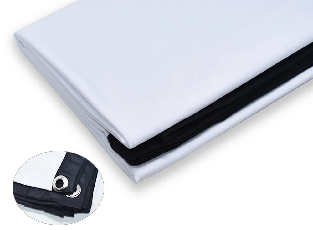 Pantalla de proyección Salange plegable de doble cara para interior y exterior