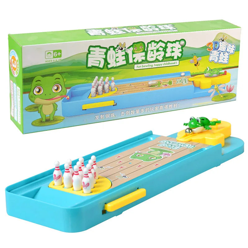 Mini Juego de Bolos de Escritorio para Niños