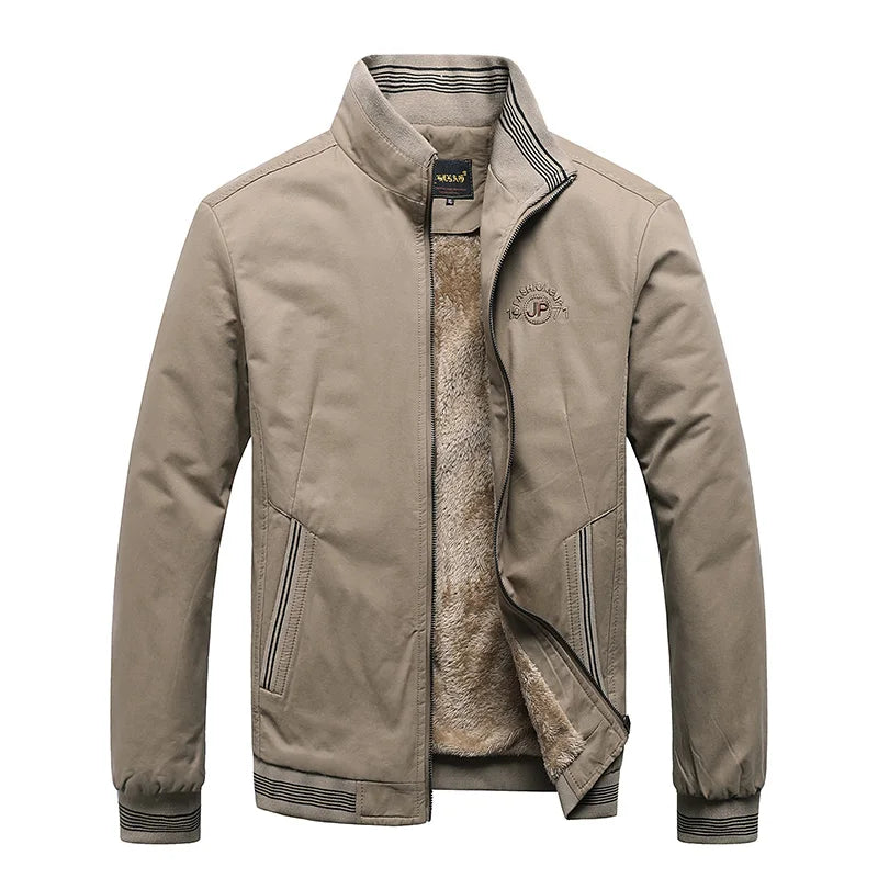 Chaqueta de Hombre 100% Algodón Casual Vintage - Talle M al 5XL