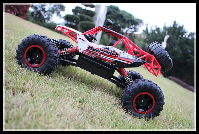 Coche RC 4WD 1:12 y 1:16 Rock Crawler Todoterreno con LED