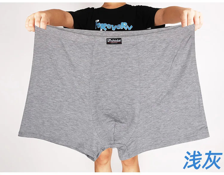 9XL 10XL 11XL 12XL 13XL ropa interior de gran tamaño para hombres más bragas Boxer calzoncillos sexis de gran tamaño ropa interior grande pantalones cortos sueltos 3 uds
