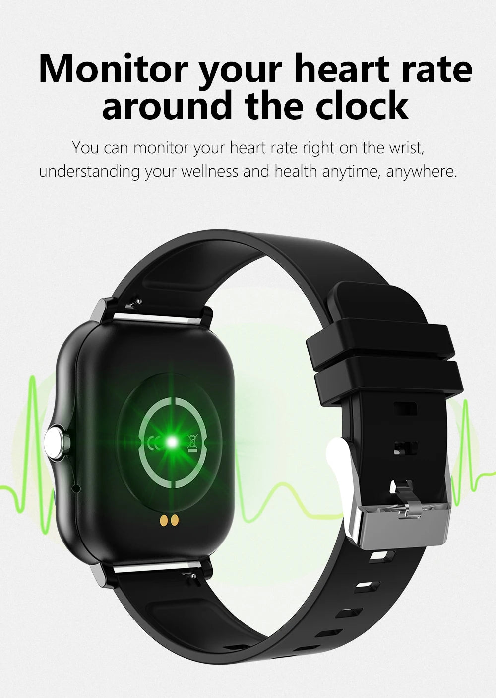 Reloj Inteligente Multifuncional con Bluetooth, Música, Fitness y Monitor de Sueño