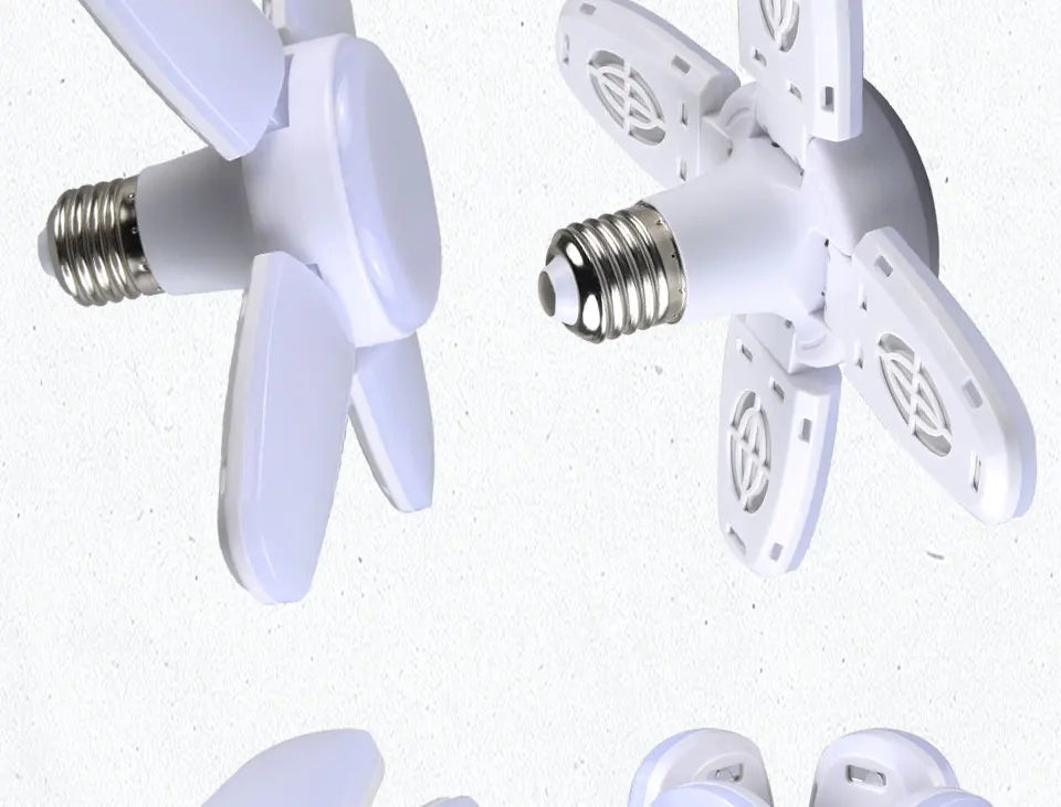 Bombilla LED E27 Plegable para Techo con Control Remoto