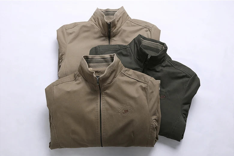 Chaqueta de Hombre 100% Algodón Casual Vintage - Talle M al 5XL
