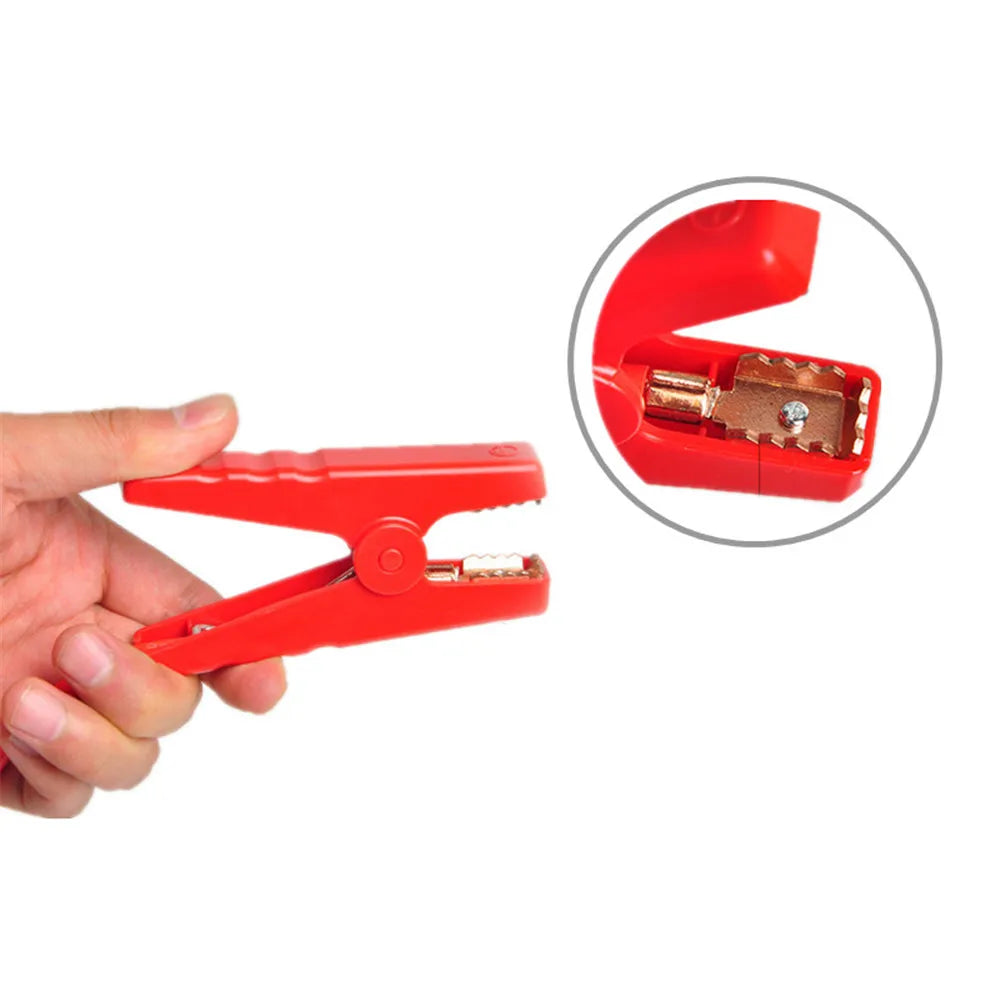 GKFLY nuevo Cable de emergencia batería abrazadera de cocodrilo Clip para coches camiones abrazaderas de arranque de salto puente de arranque de coche