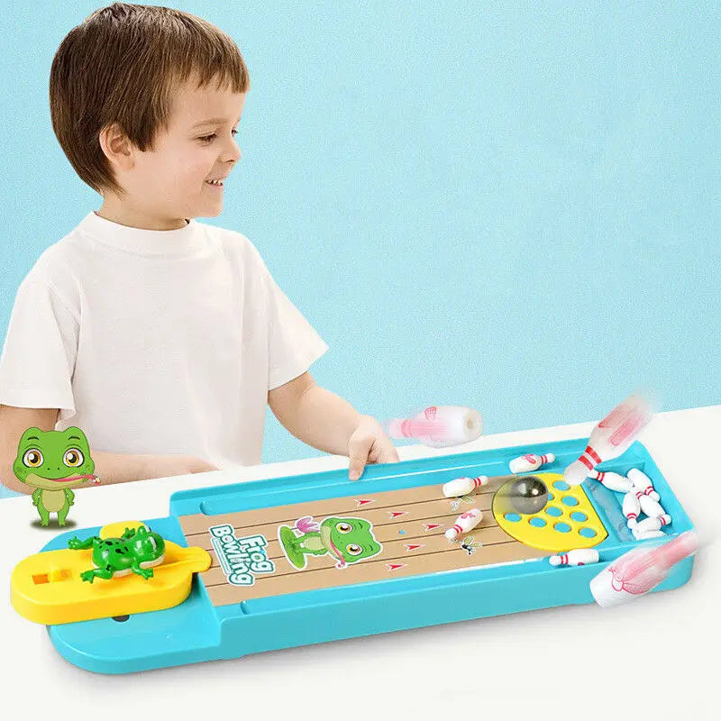 Mini Juego de Bolos de Escritorio para Niños