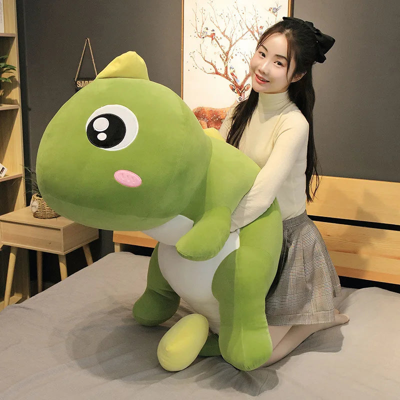 Peluche Dinosaurio 60cm Almohada Suave para Niños