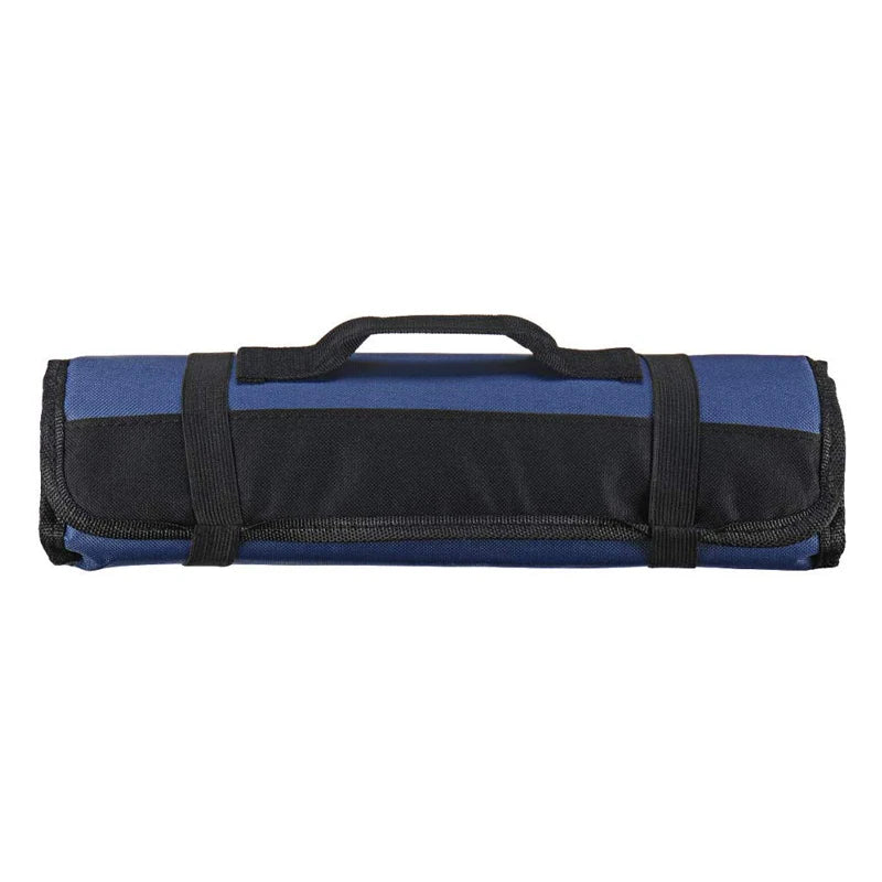 LMETJMA Premium 22 ranuras bolsa para cuchillos de Chef tela Oxford bolsa enrollable para cuchillos portátil duradero bolsa de almacenamiento de cubiertos funda de transporte KC0318