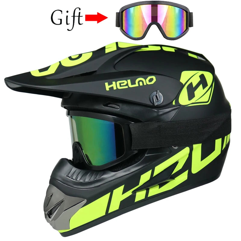 Casco Todoterreno de Moto para Niño Motocross