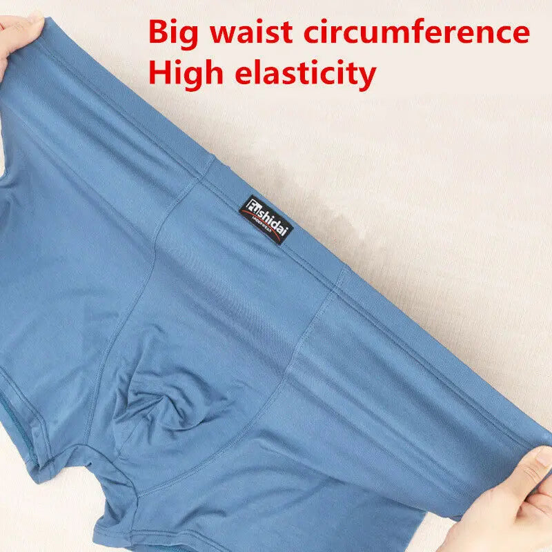 9XL 10XL 11XL 12XL 13XL ropa interior de gran tamaño para hombres más bragas Boxer calzoncillos sexis de gran tamaño ropa interior grande pantalones cortos sueltos 3 uds