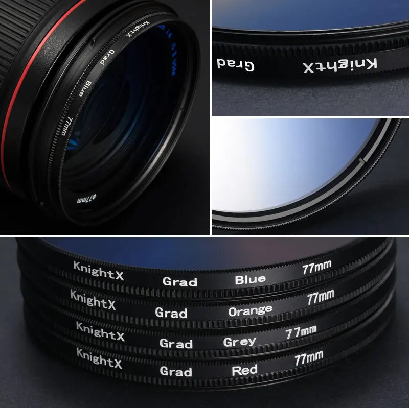 KnightX Filtros y Lentes 52mm para Teléfono Cámara Profesional