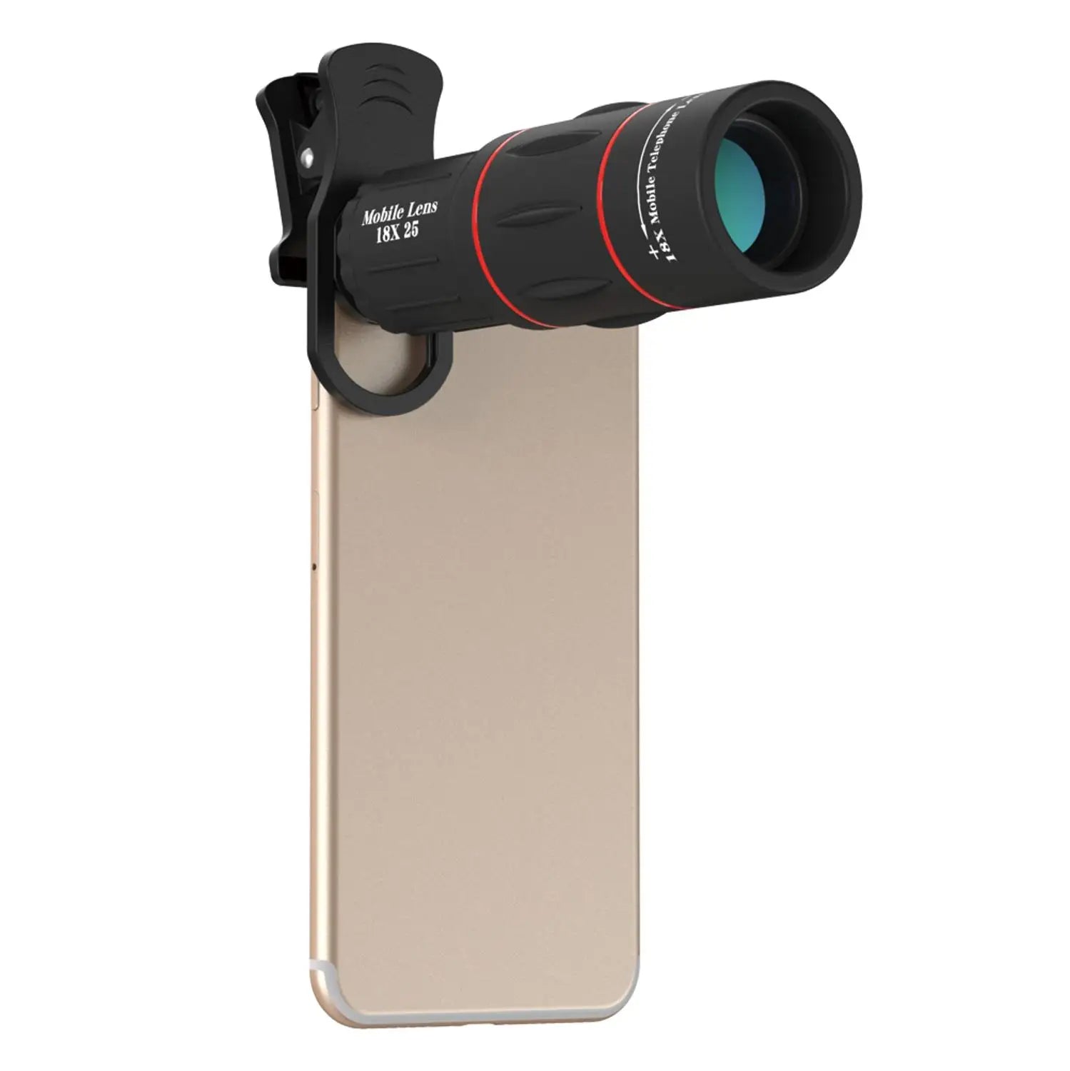 Lente Telescópica Monocular APEXEL 18X con Trípode para Smartphones
