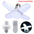 Bombilla LED E27 Plegable para Techo con Control Remoto