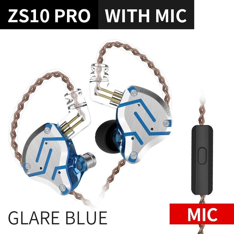 KZ ZS10 Pro Auriculares Híbridos HiFi Deportivos