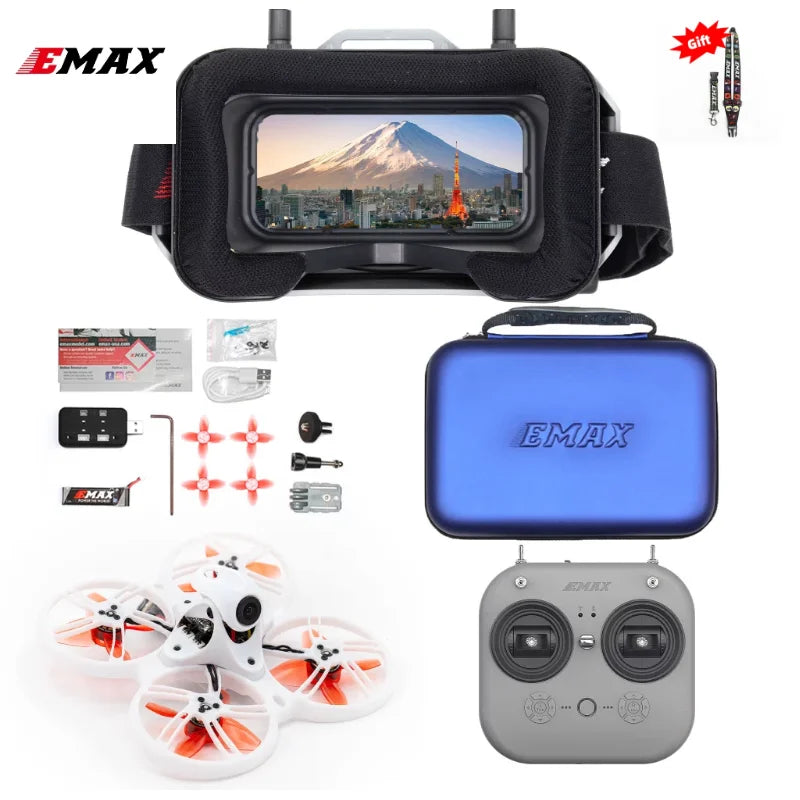 Dron RC FPV Tinyhawk III RTF, Cámara RunCam Nano 4, Transmisor VTX 1S-2S