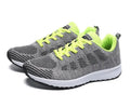 Zapatos informales para mujer, zapatillas planas de malla transpirables a la moda, zapatillas de deporte para mujer 2021, zapatos vulcanizados para gimnasio, calzado blanco para mujer