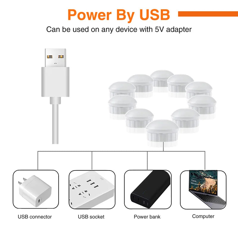Bombillas LED para Espejo de Maquillaje con USB