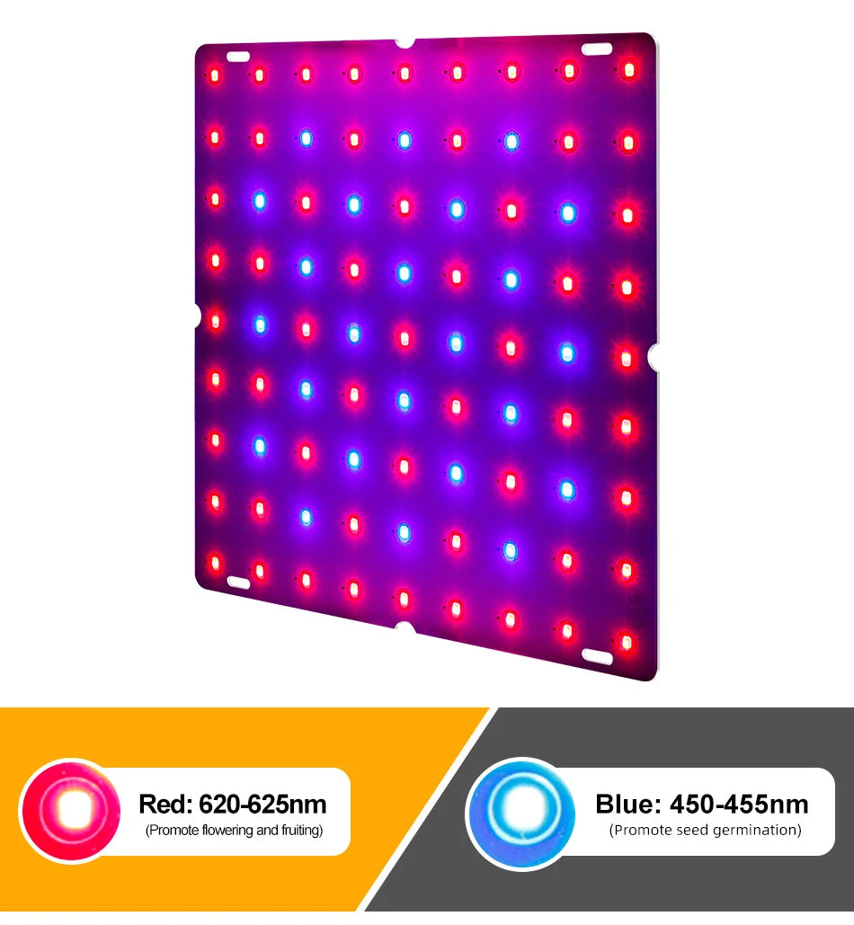 Lámpara LED de Cultivo para Plantas Espectro Completo