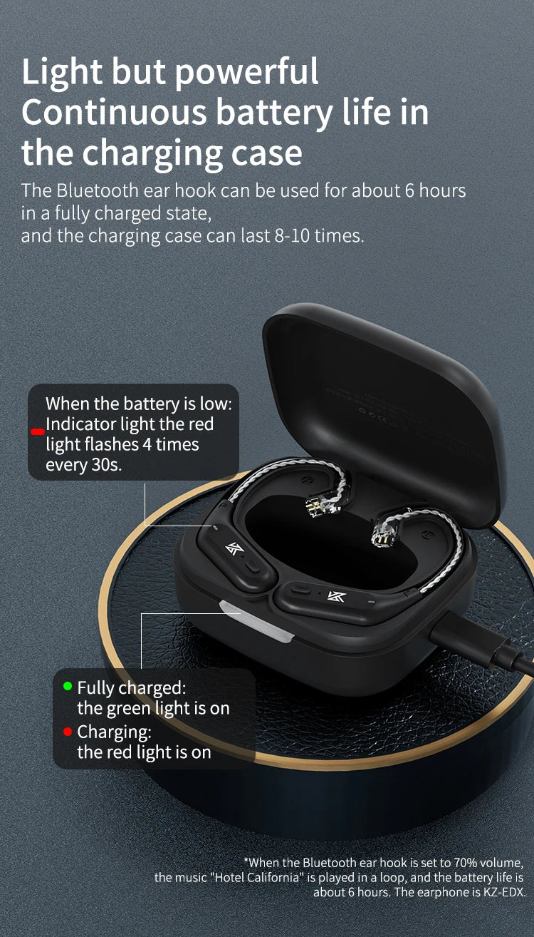KZ AZ09 Cable Bluetooth 5.2 para Auriculares KZ