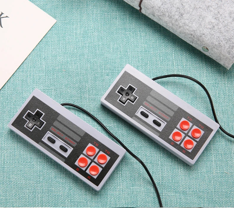Consola de videojuegos Retro, consola de TV con salida AV, 500 juegos clásicos integrados, mando Dual para FC/ N ES