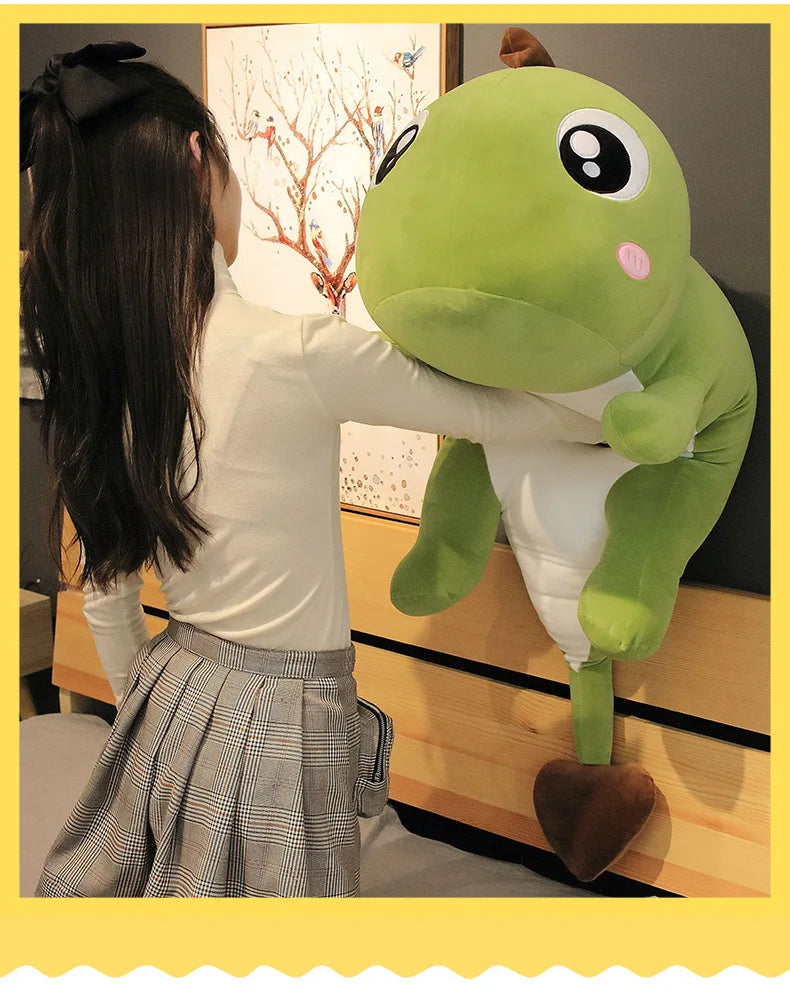Peluche Dinosaurio 60cm Almohada Suave para Niños