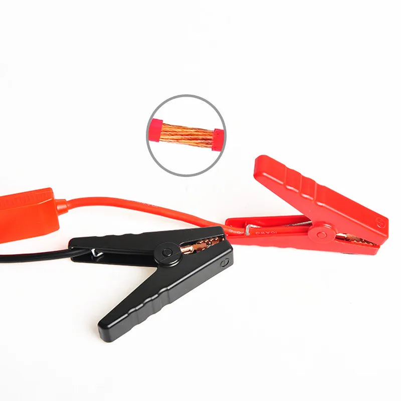 GKFLY nuevo Cable de emergencia batería abrazadera de cocodrilo Clip para coches camiones abrazaderas de arranque de salto puente de arranque de coche