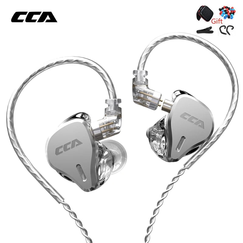 CCA C10 Auriculares Híbridos HiFi Monitor DJ