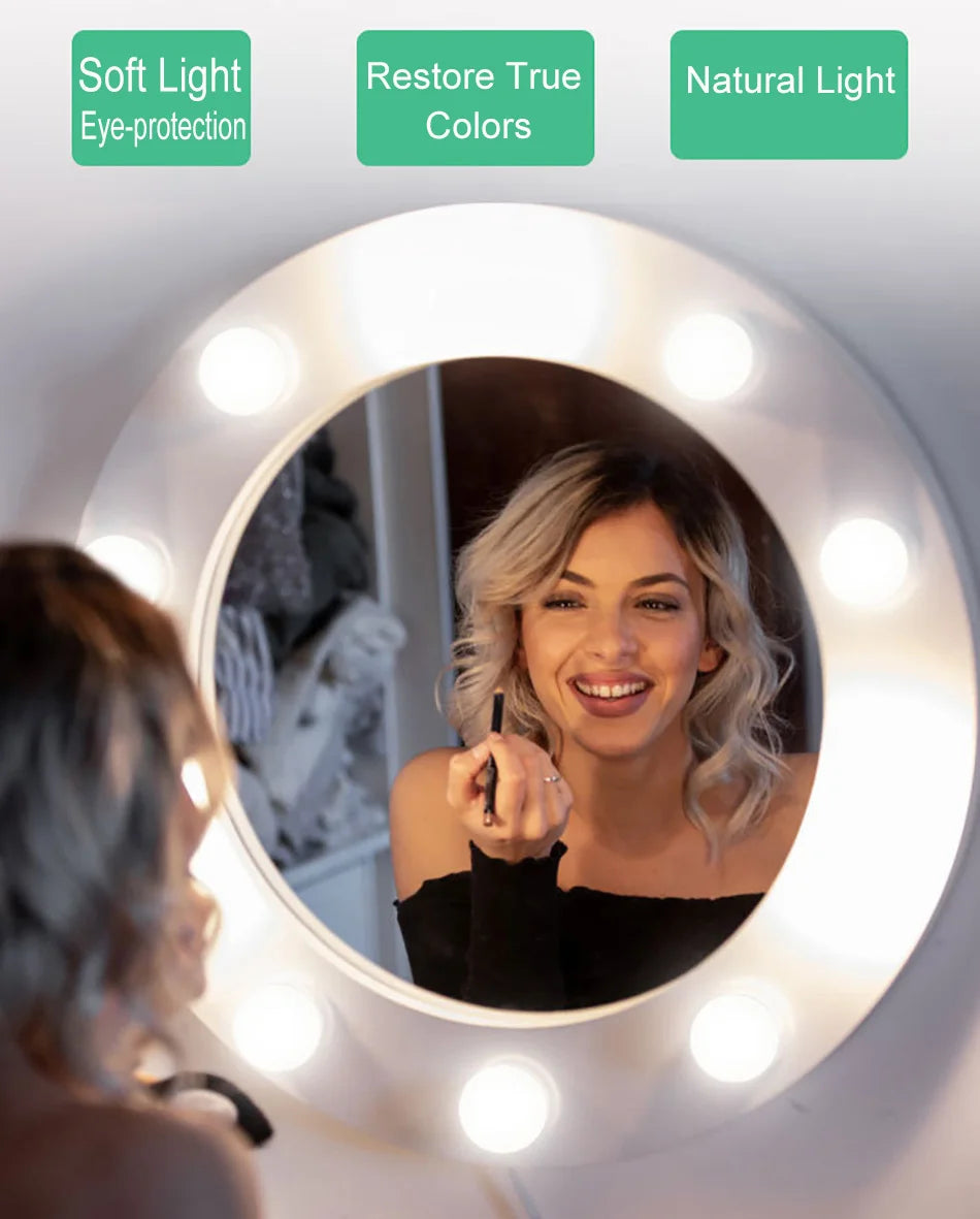 Bombillas LED para Espejo de Maquillaje con USB