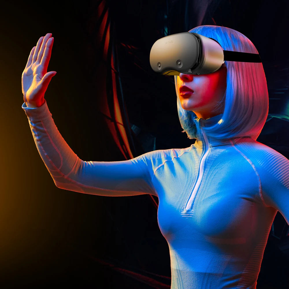 Gafas VR de realidad Virtual 3D para iPhone, Android, teléfono inteligente, casco para teléfono móvil, auriculares con lentes reales, dispositivos