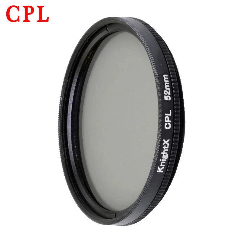 KnightX Filtros y Lentes 52mm para Teléfono Cámara Profesional