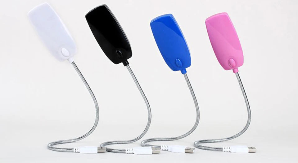 Lámpara de Lectura LED USB Flexible sin Parpadeo