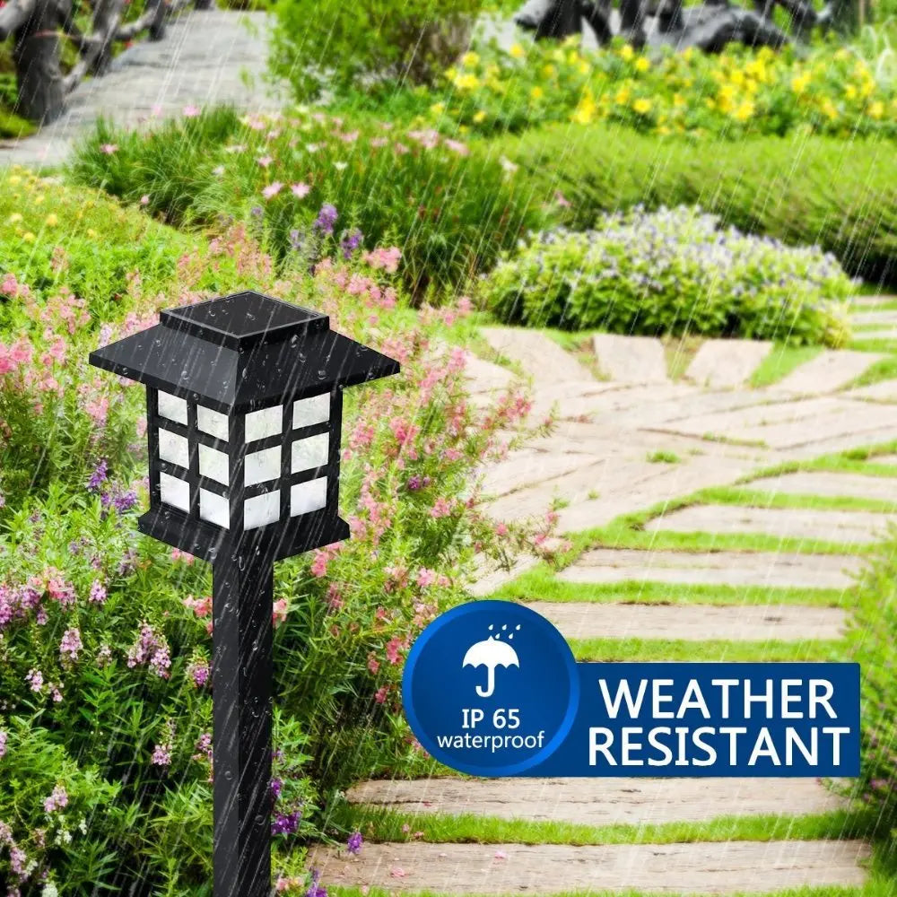 Luces Solares LED para Jardín y Caminos Exteriores Impermeables