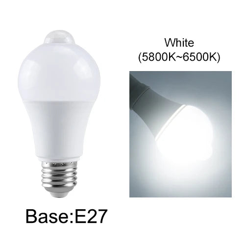 Lámpara de Emergencia LED con Sensor de Movimiento PIR