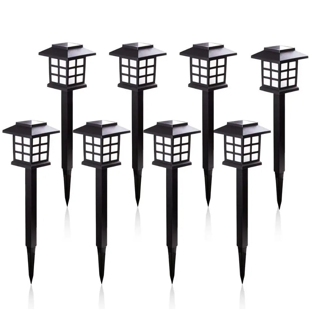 Luces Solares LED para Jardín y Caminos Exteriores Impermeables
