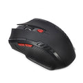 Ratón inalámbrico de 2,4G, receptor USB, 6 botones, ratones inalámbricos ópticos profesionales, ratones USB de desplazamiento derecho para ordenador portátil y PC