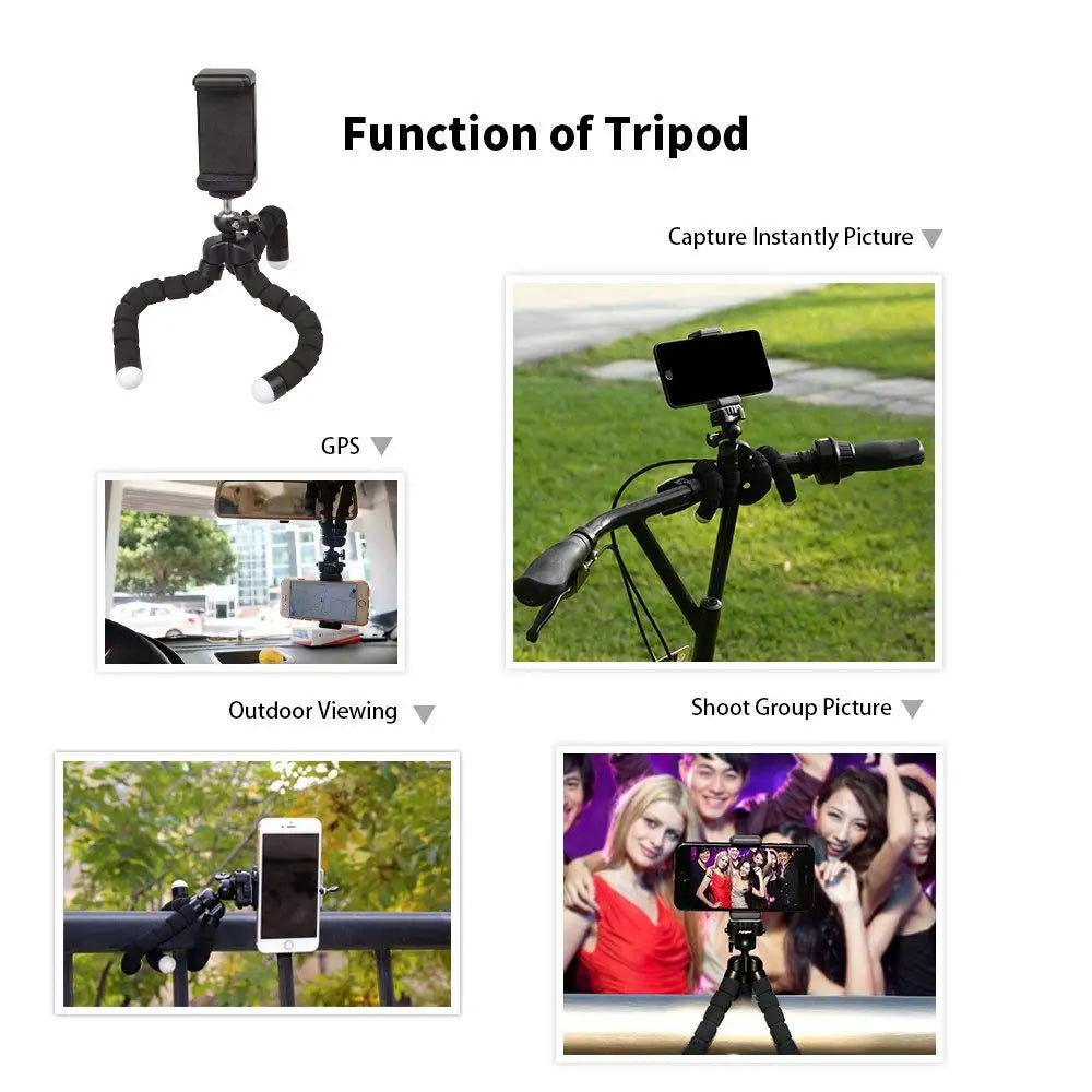 Kit de Lentes APEXEL 5 en 1 con Telescopio 18x para Smartphones