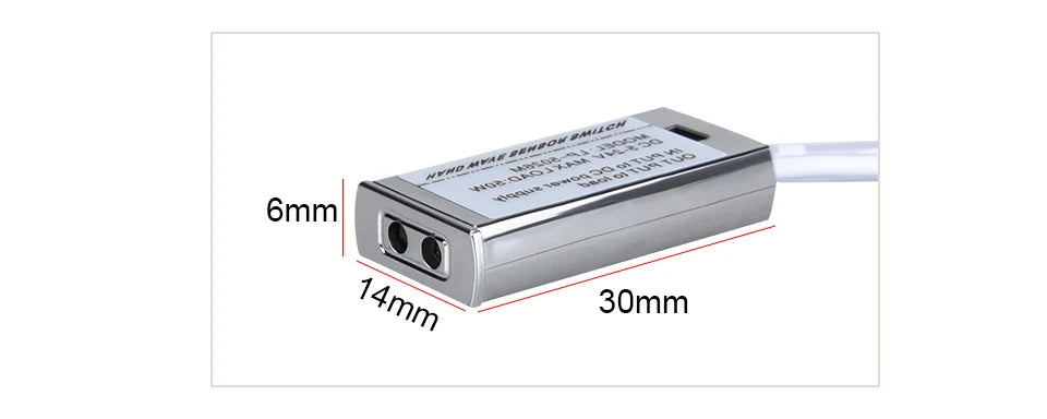 Interruptor de Sensor de Mano IR para Tira LED y Armario