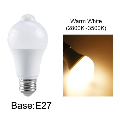 Lámpara de Emergencia LED con Sensor de Movimiento PIR